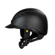 BACK ON TRACK LYNX II RIDING HELMET, SMOOTH BLACK